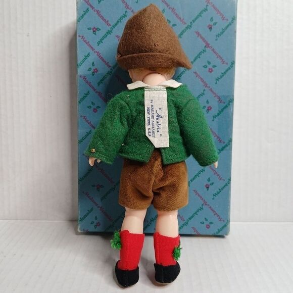 Madame Alexander #599 Austria Boy 8" Doll w/Original Box, Wrist Tag - Picture 5 of 14